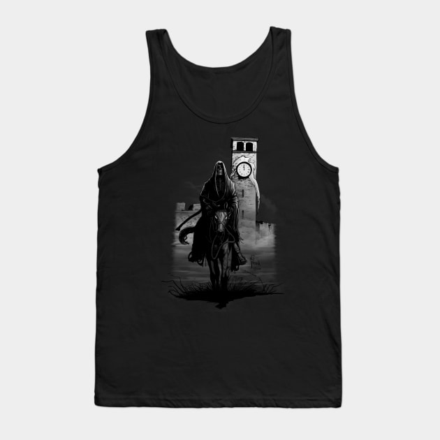 The Clock Tower Tank Top by Hellustrations